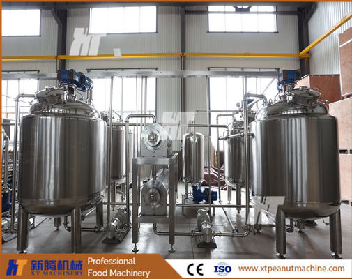 좋은 가격 High-efficiency Customized Peanut Butter Production Line for Processing Time and Capacity Optimization 온라인으로