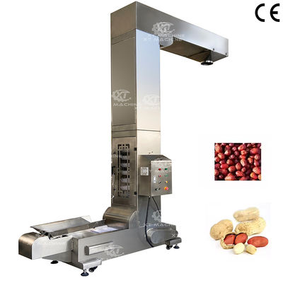 좋은 가격 식품 등급 스테인리스 스틸 304 Z형 엘리베이터 컨베이어, 과일, 채소, 곡물, 견과류의 수직 이송용 온라인으로