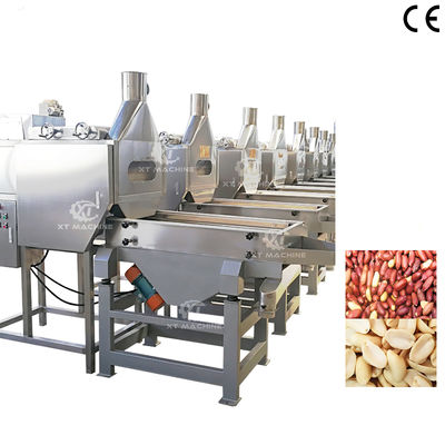 좋은 가격 Stainless Steel 304 Peanut Slitting and Blanching Machine for Blanched Peanut Output in Food Application 온라인으로
