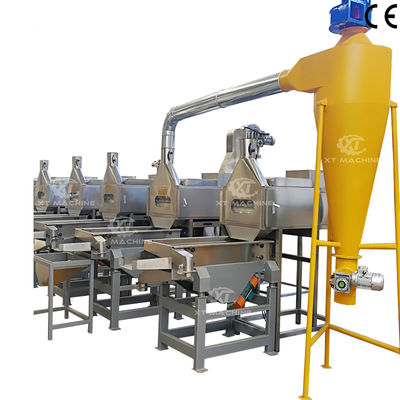 좋은 가격 500-1000kg/h Peanut Cutting and Blanching Machine Split Nut Blanching Machine With CE Certification 온라인으로