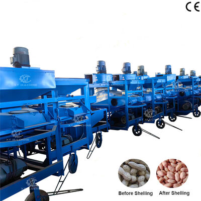 좋은 가격 High Capacity Easy Operation Groundnut Husk Removing Machine Peanut Processing Machine Suitable for Food Processing Plants 온라인으로
