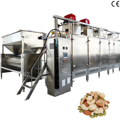 좋은 가격 220V/380V High Quality Continuous Nut Roasting Machine Peanut Oven Suitable for Food Processing Industry 온라인으로