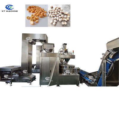 좋은 가격 Manufacturer Direct Supply Fish Skin/Broad Bean/Peanut and Melon Seeds Batch Automatic Coating Machine with PLC & Gearbox 온라인으로