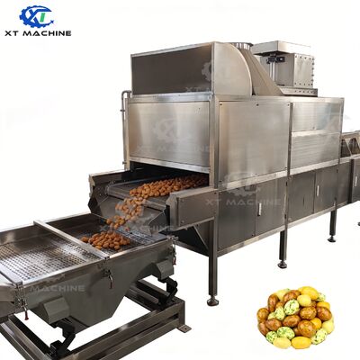 좋은 가격 304 스테인레스 스틸 땅콩 냉각 기계 600-1000 kg/h 용량과 220V/380V 전압 온라인으로