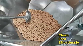 견과류 코팅 및 베이킹 생산 라인