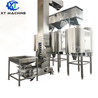 1000-1200kg/h 공기 땅콩 껍질 벗기기