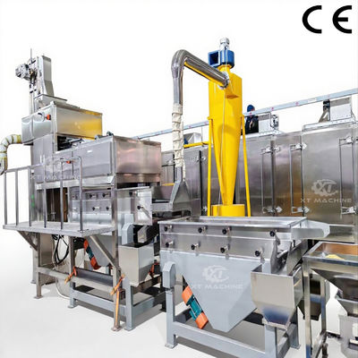 좋은 가격 전문 500kg/h 7.5kw 땅콩/카시우/아몬드 3단계 썰기 온라인으로