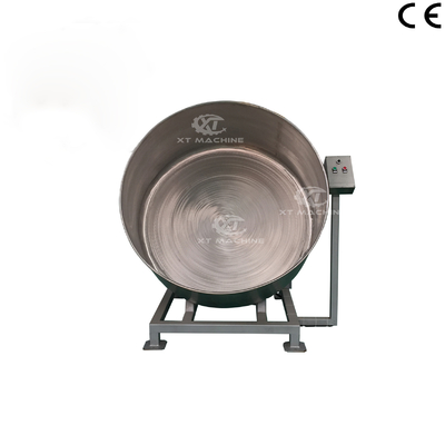 좋은 가격 100kg/h 큰 지름 땅콩 초콜릿 코팅 기계 완벽한 식품 코팅 온라인으로