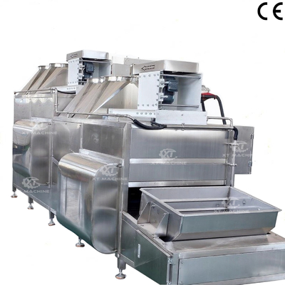 좋은 가격 전기 난방 600kg/h 견과류 냉각기 배치 땅콩 냉각기 참깨 냉각 기계 온라인으로