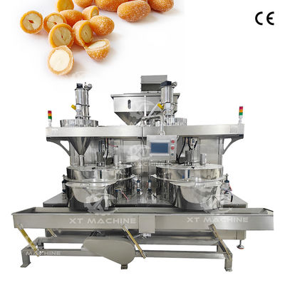 500-1000kg/h 코팅 땅콩 버거 제조기 (PLC 제어) 캐슈 코팅기 식품 등급
