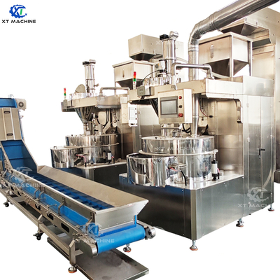 좋은 가격 자동 견과류 코팅기 500-1000kg/h (PLC 제어) 온라인으로