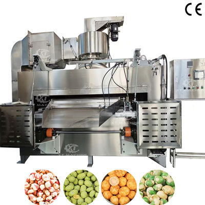 좋은 가격 제어 PLC를 갖춘 아나카르도 진동 장치 recubiertos SUS304, tostador japonés de cacahuetes y cacahuetes piel de pescado para 100 kg/h 온라인으로
