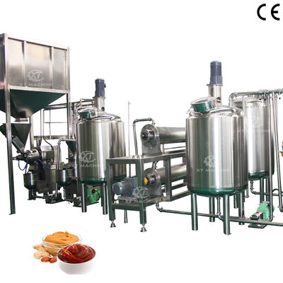 좋은 가격 Food Grade Customizable Crispy Peanut Butter Production Line for Nut Processing Plants 온라인으로