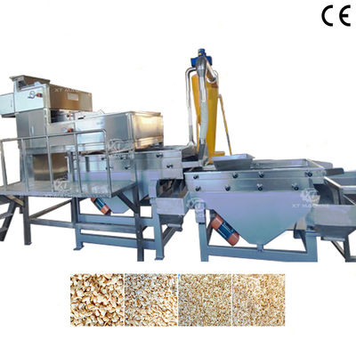 좋은 가격 500kg/h-1000kg/h 용량의 전기 구동 저소음 땅콩/캐슈넛 다지기 기계, 견과류 절단기 (견과류 가공용) 온라인으로