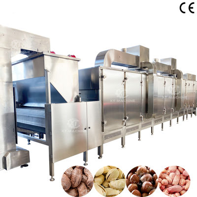 좋은 가격 304 Food Grade Nut Roasting Machine Peanut Roasting Machine Suitable for Factory Use 온라인으로