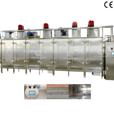 좋은 가격 Adjustable Temperature Belt Type Peanut Roasting Machine with Powerful Cooling Function 온라인으로