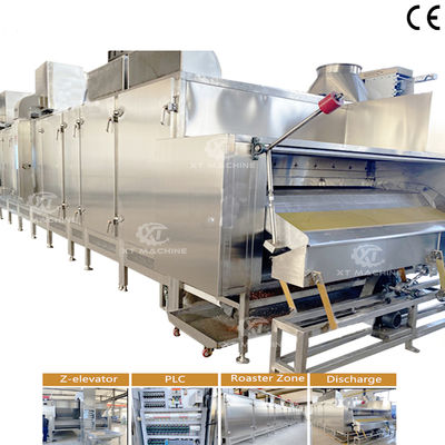 좋은 가격 Electric Heating Nut Roaster Machine with Air Cooling for Nuts Processing Plants 온라인으로