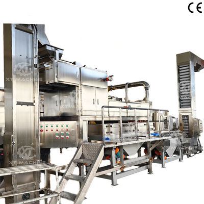 좋은 가격 500kg/h 자동 분류 땅콩 분쇄기 땅콩 깎기 기계 견과류 분쇄기 온라인으로