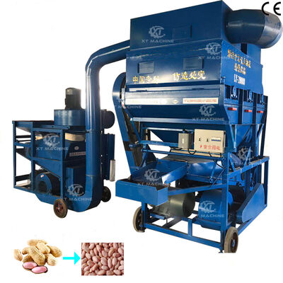 좋은 가격 Hot Sale 800kg/h-2000kg/h Automatic Peanut Sheller Groundnut Dehulling Machine Suitable for Agricultural Industrial 온라인으로