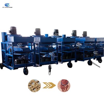 좋은 가격 전문 5000kg/h 용량 땅콩 껍질 제거 기계, 99% 박피율 및 380V 50Hz 3상 전원 온라인으로