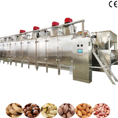 1000kg/h SS304 식품 등급 산업용 베이킹 오븐