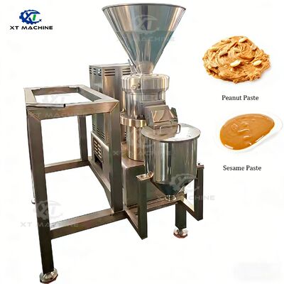 좋은 가격 SUS304 땅콩버터 밀링 기계 130-150kg/h 용량과 380V 3단계 전력 온라인으로