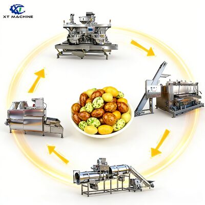 500-1000kg/h 용량 SUS304 식품용 땅콩 코팅 기계