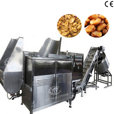 좋은 가격 100kg/h 자동 방전 SUS304 일본 땅콩 배치 튀김 기계 De Oiling Machine with CE 증명서 온라인으로