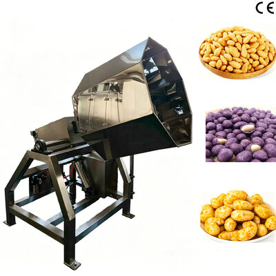 좋은 가격 완전 자동 간편한 작동 스냅 식품 산업 200kg / h 용량으로 팔각형 드럼 향신료 기계 온라인으로